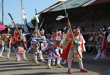 津久見市の徳浦祭り